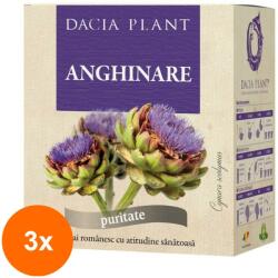 DACIA PLANT Set 3 x Ceai de Anghinare, 50 g, Dacia Plant