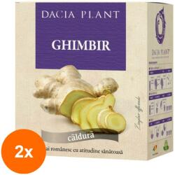 DACIA PLANT Set 2 x Ceai de Ghimbir, 50 g, Dacia Plant