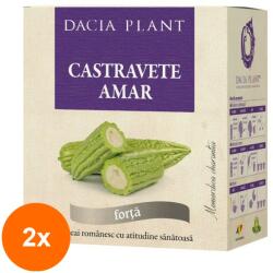 DACIA PLANT Set 2 x Ceai de Castravete Amar, 30 g, Dacia Plant