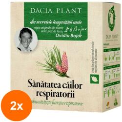 DACIA PLANT Set 2 x Ceai Sanatatea Cailor Respiratorii, 50 g, Dacia Plant