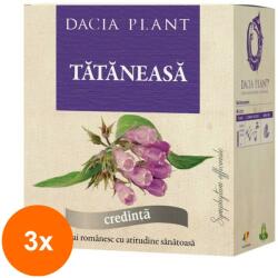 DACIA PLANT Set 3 x Ceai de Tataneasa, 50 g, Dacia Plant