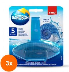 Sano Set 3 x Odorizant WC Sano Bon Fresh, 55 g (FXE-3xEXF-TD-96785)