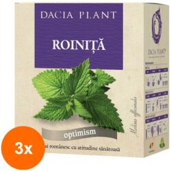 DACIA PLANT Set 3 x Ceai de Roinita, 50 g, Dacia Plant