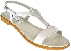 Mitvas Sandale dama din piele naturala, culoare alb, S16APERF (S16APERF)