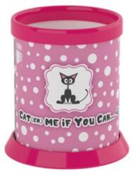 ICO ICO: Cats-Dots rózsaszín-fekete irószertartó (9570159017-570530) - innotechshop