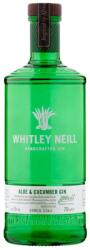 Whitley Neill - Gin Aloe & Cucumber - 0.7L, Alc: 43%