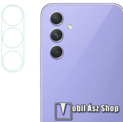 SAMSUNG Galaxy A54 (SM-A546), Galaxy S23 FE (SM-S711), Kameralencse üvegfólia, 1db, 9H, 0, 33mm
