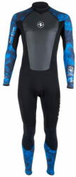 AQUALUNG Férfi neoprén öltöny HYDROFLEX FULL SUIT 3 mm kék fekete S