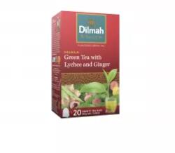 Dilmah Green Tea Lychee-ginger Filteres 20db