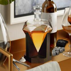 Decantor Whiskey in forma de diamant (MH-04521)