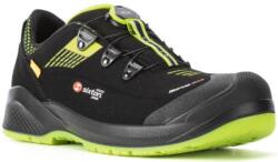 Sixton Peak FORZA BOA S1P ESD Microszálas munkavédelmi félcipő zöld reflex D3O tech 36-48-ig (43460)