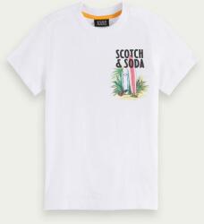Scotch & Soda Tricou pentru copii Scotch & Soda | Alb | Băieți | 128