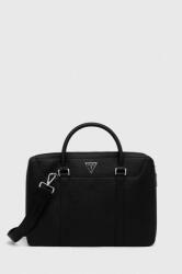 Guess laptop táska fekete, HMECSA P3138 - fekete Univerzális méret