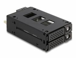 Delock Slim Mobil Rack 2 x 2.5 U. 2 NVMe SSD-hez 5.25 kerettel (47011)