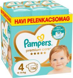 Pampers Premium Care 4 9-14 kg 174 db