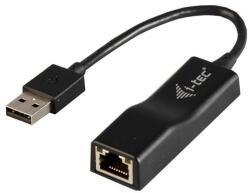 I-TEC Placa de retea i-tec U2LAN, USB 2.0, Negru (U2LAN)