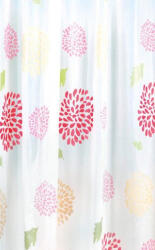 SAPHO Zuhanyfüggöny, AQUALINE Vinyl zuhanyfüggöny 180x200 cm: ZV015