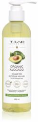 T-LAB Professional Organic Avocado Intense Repair Shampoo megújító sampon a sérült, töredezett hajra ml