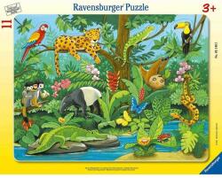 Ravensburger Puzzle Tip Rama Animale In Jungla, 11 Piese (RVSPC05140) - ookee