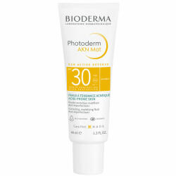 BIODERMA - Crema Protectie solara pentru ten mixt si acneic Photoderm AKN Mat SPF 30, Bioderma Crema 40 ml - hiris