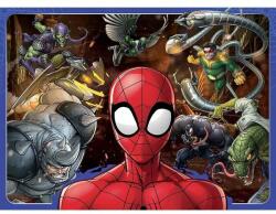 Ravensburger Puzzle Spiderman Si Personaje, 100 Piese (RVSPC10728) - ookee Puzzle