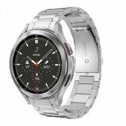 Cellect Samsung Watch 4/5 fém óraszíj, 20mm, Ezüst - fortunagsm