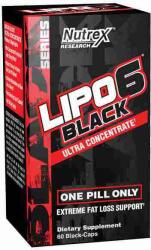 Nutrex lipo 6 black ultra concentrate 60 caps - kiwigym