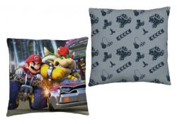 Halantex Super Mario Kart párna - Mario és Bowser (NO-483C) (NO-483C)