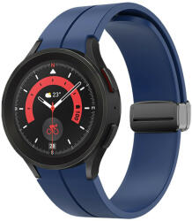 Cellect Samsung Watch 4/5 mágneses szil óraszíj, 20mm, S. Kék - mobilkozpont