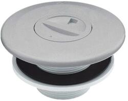 Astral Pool szívófúvóka külső menettel, világos szürke szín (RAL7004), előregyártott medencékhez