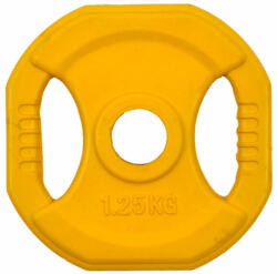 inSPORTline Szögletes gumizott súlyzótárcsa inSPORTline Pump 1, 25 kg (5047) - s1sport