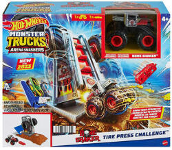 Mattel Hot Wheels: Monster Trucks Live Aréna Elődöntő - Tire Press kihívás - Mattel (HNB87/HNB88) - jatekwebshop