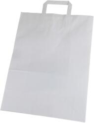 INPAP PLUS s. r. o Papírtáska, 42x32+16 cm, fehér