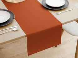 Goldea pamut asztali futó - tégla színű 50x140 cm