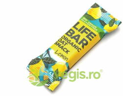 LIFEBAR Baton de Ovaz cu Lamaie fara Gluten Ecologic/Bio 40g
