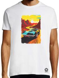 Magnolion 1968 Chevrolet Corvette Convertible retró utazás v2 póló