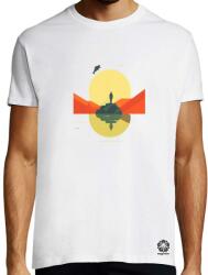 Magnolion Minimalista horgászás v2 póló