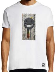 Magnolion Fekete smile graffiti póló