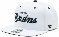 47 Brand Șapcă 47 Brand NHL Boston Bruins Crosstown Pop '47 CAPTAIN H-CRSPP01WBP-WH Alb