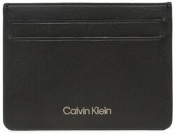 Calvin Klein Etui pentru carduri Calvin Klein Ck Concise Cardholder 6Cc K50K510601 BAX