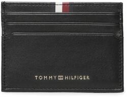 Tommy Hilfiger Etui pentru carduri Tommy Hilfiger Th Prem Lea Cc Holder AM0AM11267 Negru