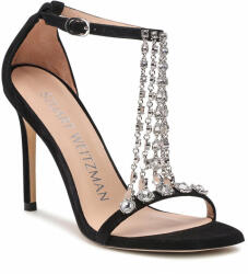 Stuart Weitzman Sandale Stuart Weitzman Stardust 100 Sandal S7033 Blk