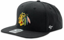 47 Brand Șapcă 47 Brand NHL Chicago Blackhawks No Shot '47 CAPTAIN H-NSHOT04WBP-BKB Negru