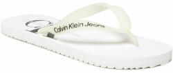 Calvin Klein Jeans Flip flop Calvin Klein Jeans Beach Sandal Monogram Tpu YM0YM00838 Alb Bărbați