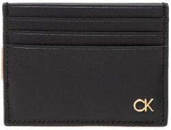 Calvin Klein Etui pentru carduri Calvin Klein Ck Icon Cc Holder W/Clip K50K509625 Negru