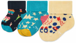 Happy Socks Set de 4 perechi de șosete lungi pentru copii Happy Socks XKFNT08-6500 Colorat