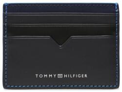 Tommy Hilfiger Etui pentru carduri Tommy Hilfiger Th Modern Lather Cc Holder AM0AM10994 Bleumarin