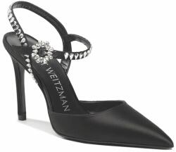 Stuart Weitzman Sandale Stuart Weitzman Gmcut 100 Ankstrp Pm Black