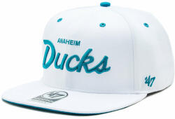 47 Brand Șapcă 47 Brand NHL Anaheim Ducks Crosstown Pop '47 CAPTAIN H-CRSPP25WBP-WH White