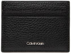 Calvin Klein Etui pentru carduri Calvin Klein Minimalism Cardholder 6Cc K50K509613 Negru